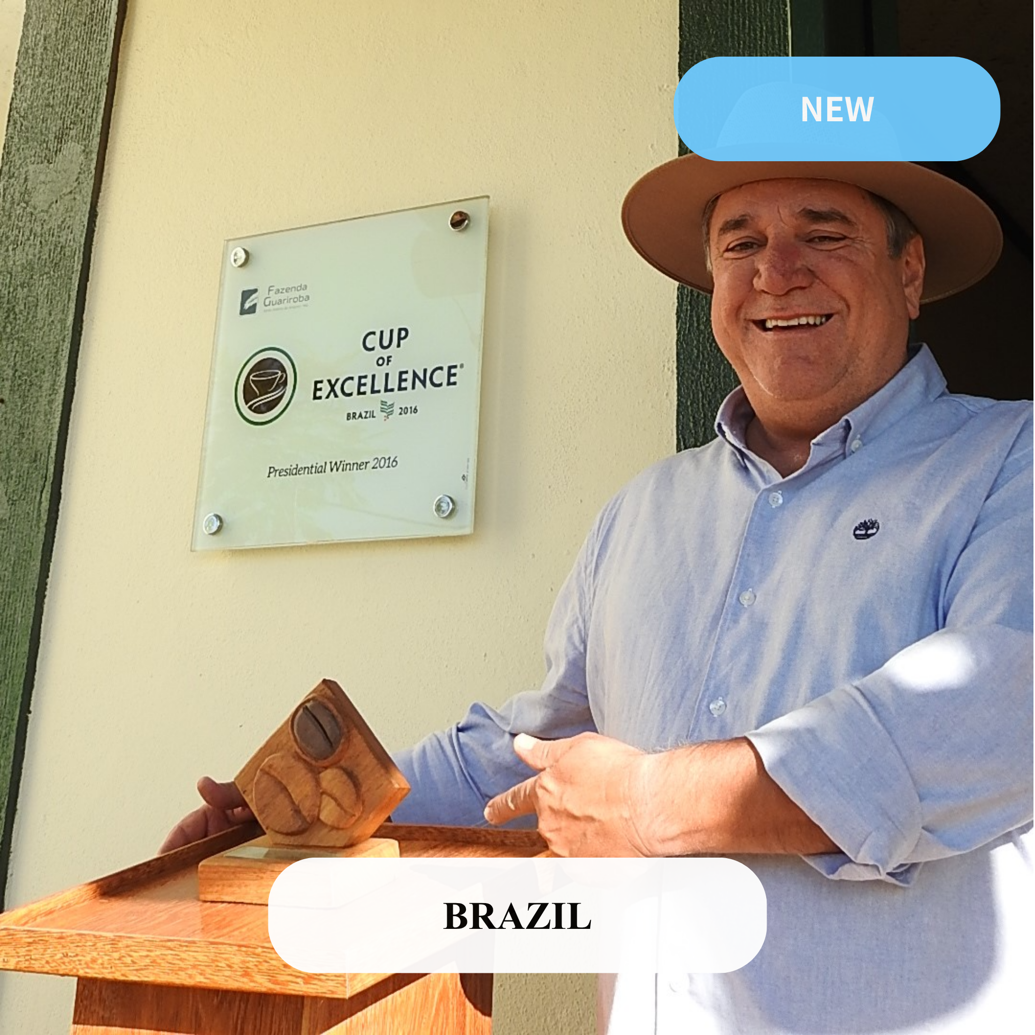 【最高級数量限定】ブラジル・グアリロバ農園 (イエロー・カトゥアイ / アナエロビック・ダブルフェルメンテーション)