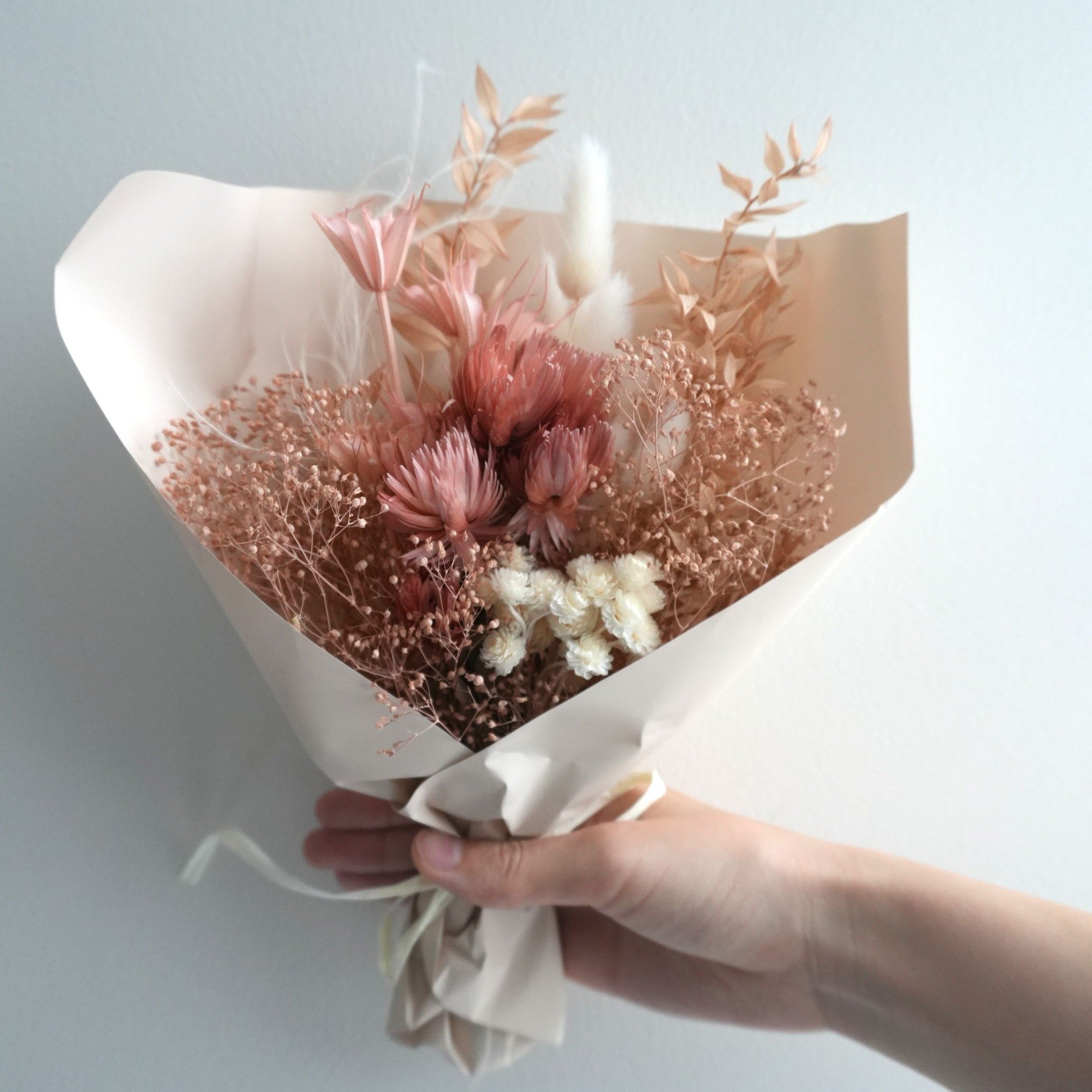 【母の日予約】プレミアムセット|guiドライフラワー×ケニア珈琲豆(豆・粉200g)