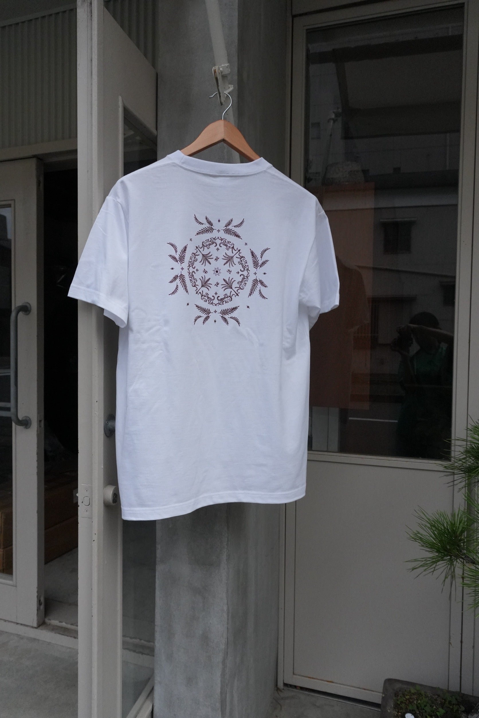 renagcoffee Original Tシャツ -虎とカップのゆるっとtee【フリーサイズ、男女兼用】
